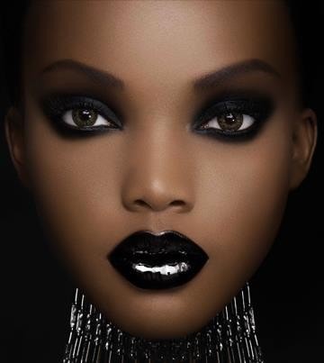 Noir lips