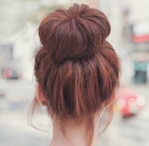 “Messy” buns