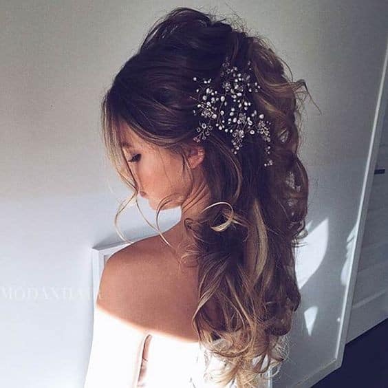 Fashionable Wedding Hairstyle