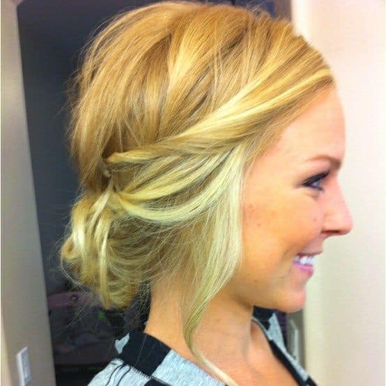 Boho Twisted Hairstyle