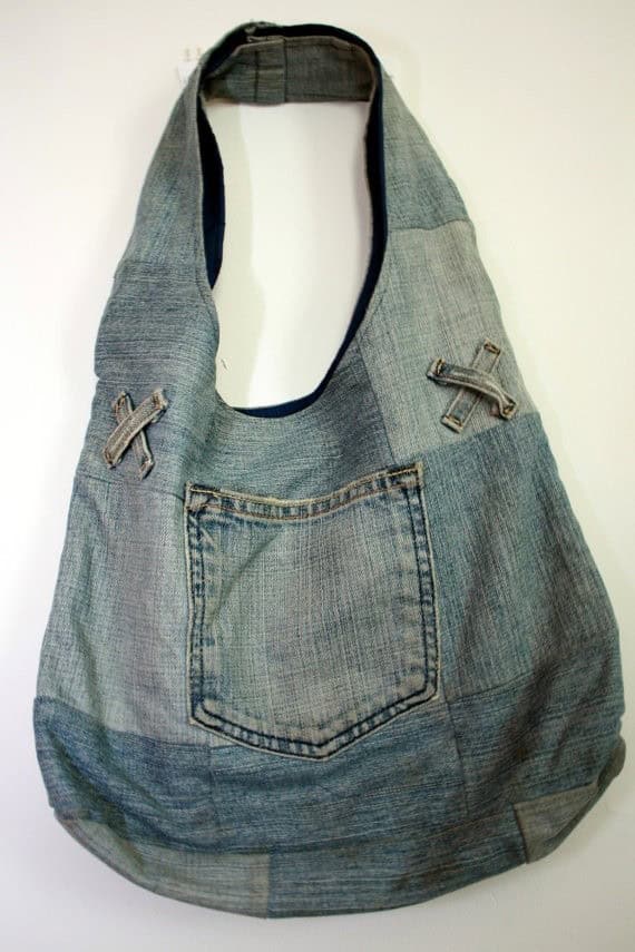 Denim purse