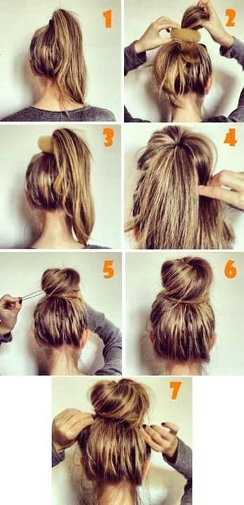 Top Bun Hairstyle Tutorial