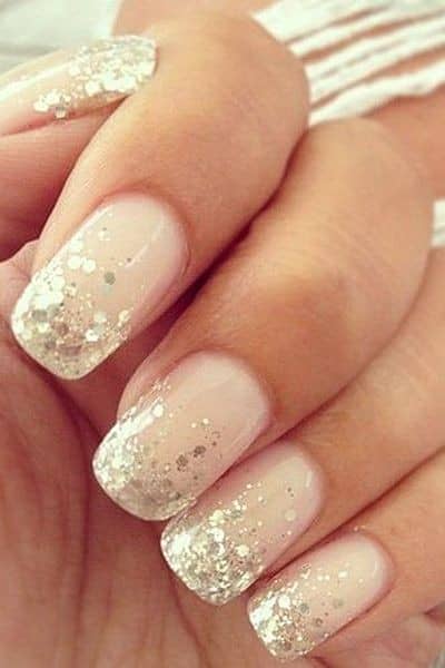 Beautiful Glitter Nail Design