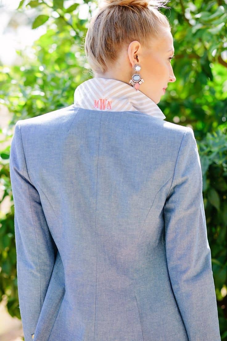 Monogram blazer