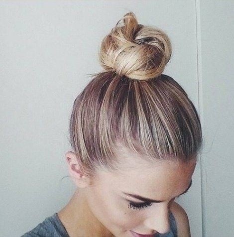 Tight Top Knot for Women