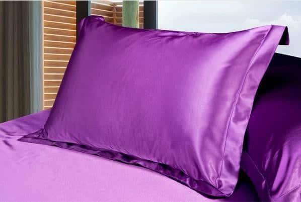 Satin pillow covers