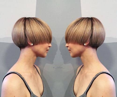 Stylish Short Straight Haircut for Thick Hair