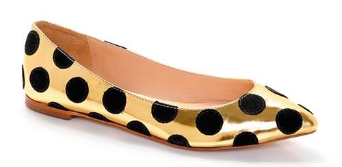 Polka dot flats