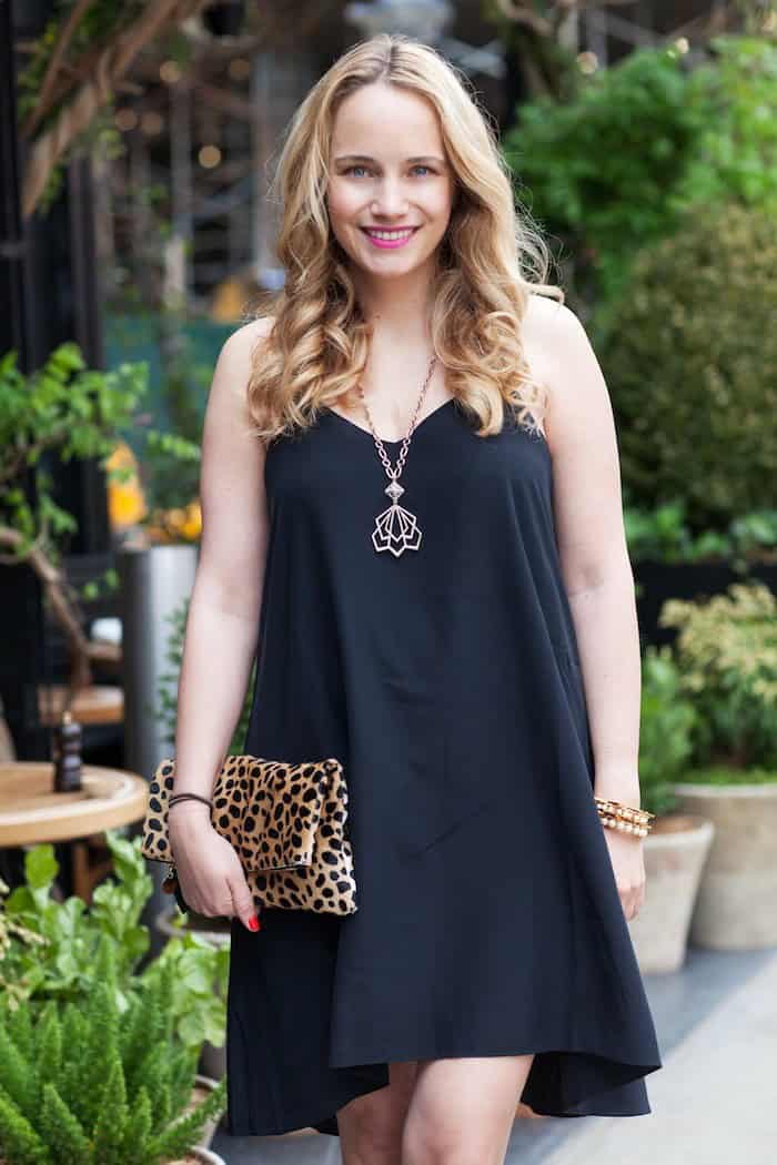 Simple slip dress