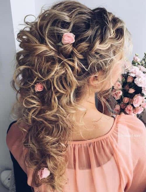 Pretty Bridal Hairstyle