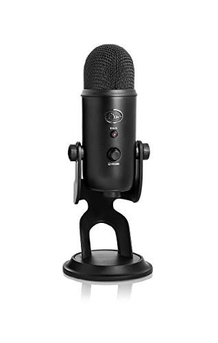 Blue Microphones Yeti USB Microphone – Blackout Edition