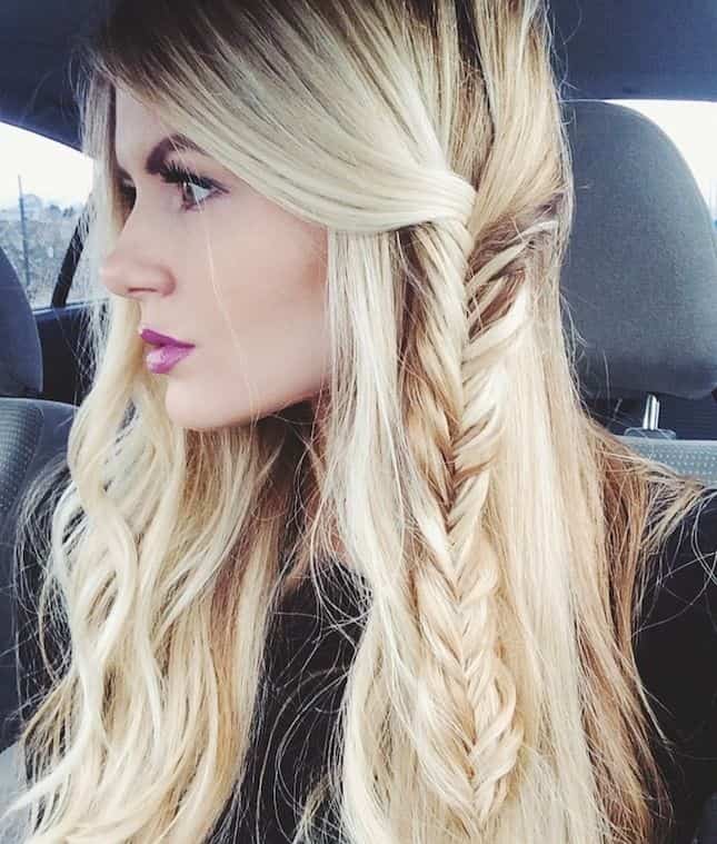 Stylish Fishtail Hairstyle