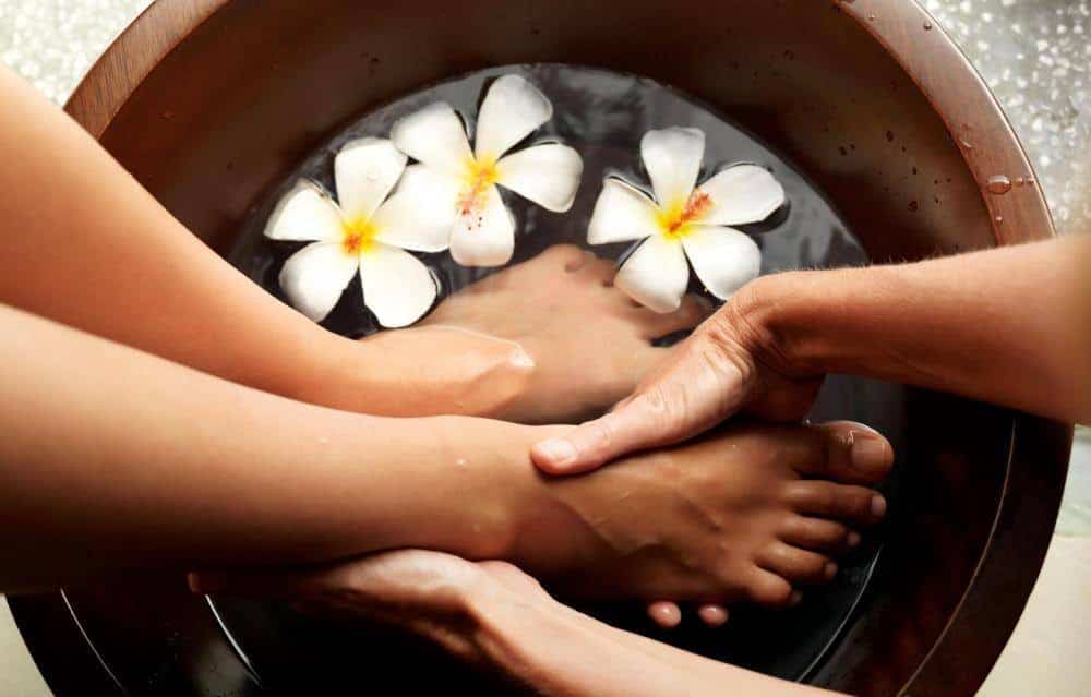 Soak your feet