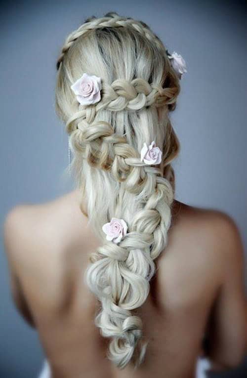 Side to Side Blonde Braid