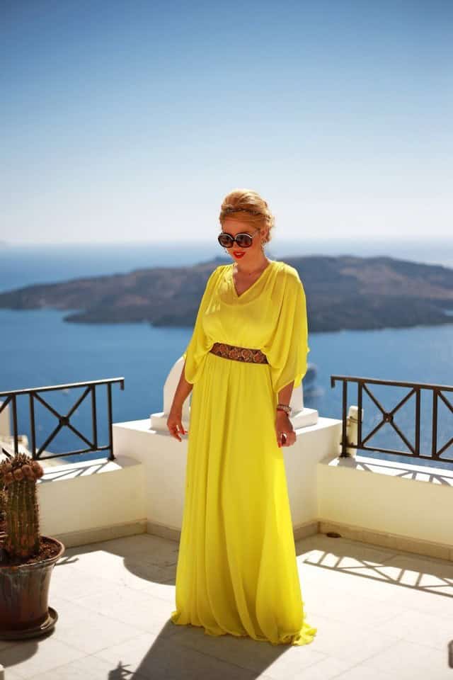 Bright Yellow Gown