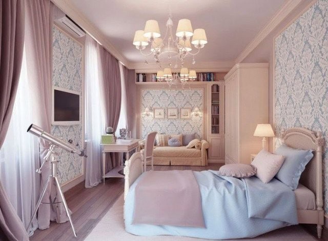 Romantic Pastel Bedroom