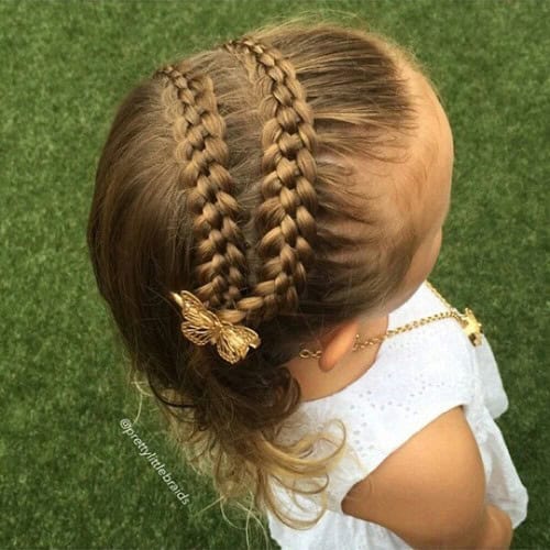 Two-sided Dutch braid