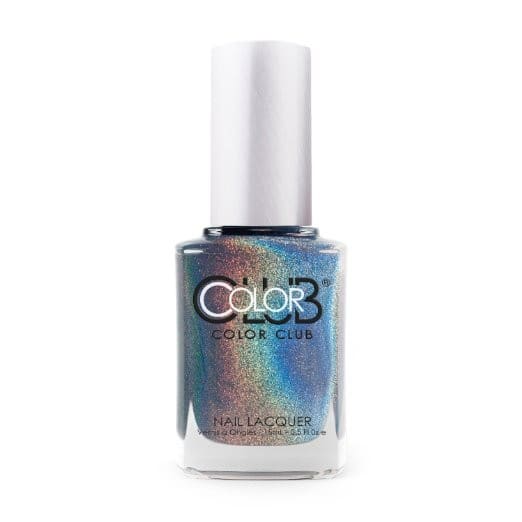 Color Club Halographic Hues Nail Polish, Shimmering Sky Colors, Over The Moon