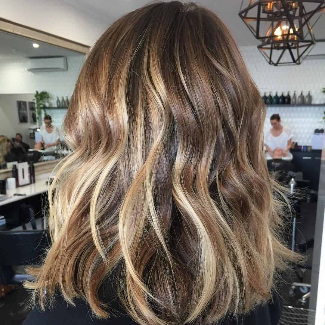 Lovely Light Brown Balayage