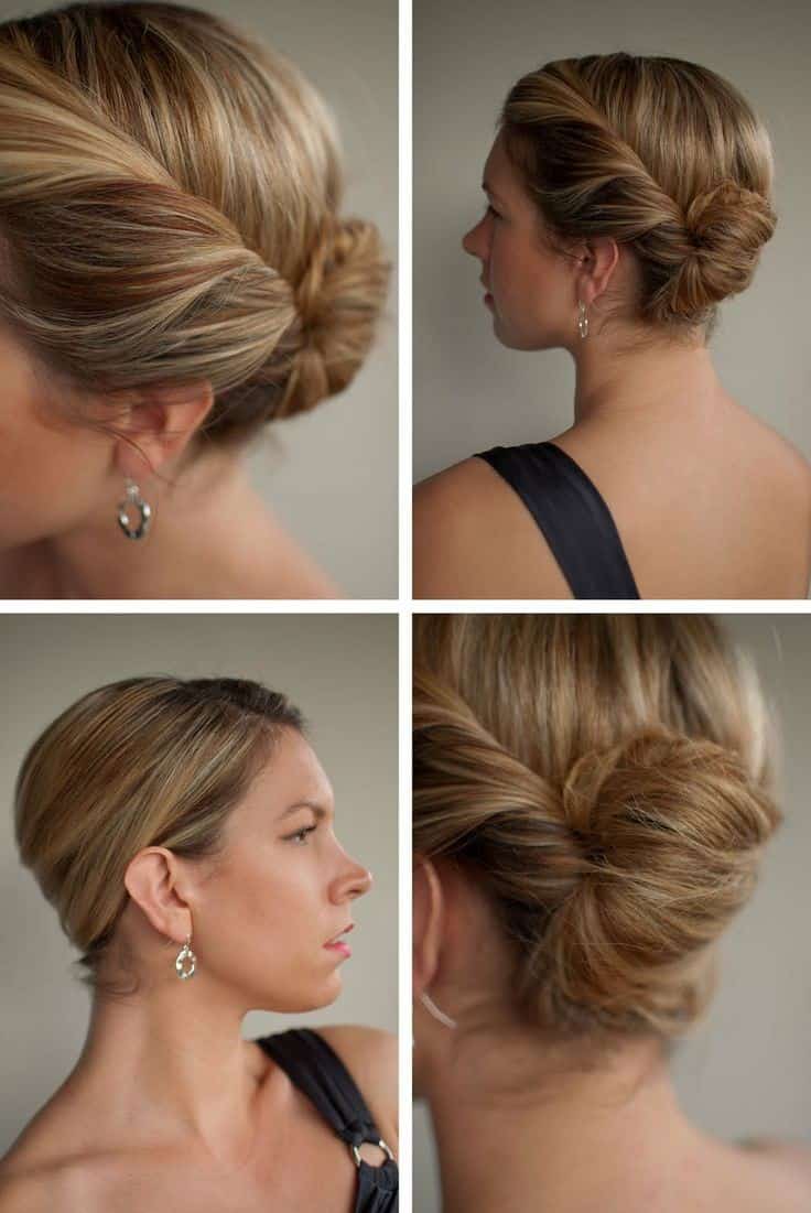 Twisted French twist