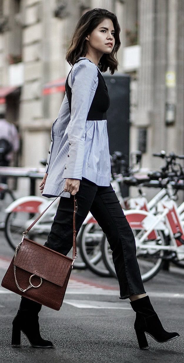 Thigh High Boots and Floral Bombers