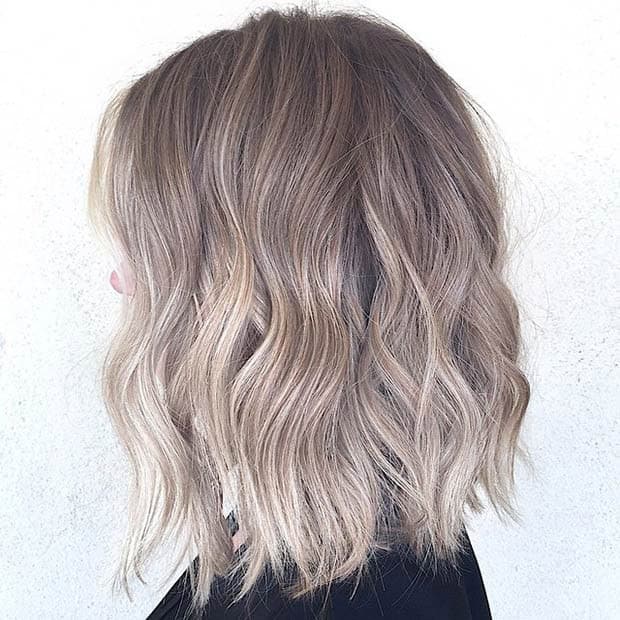 Curly long bob hairstyles