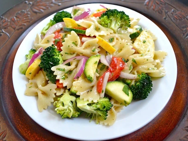 Summer Veggie Pasta Salad