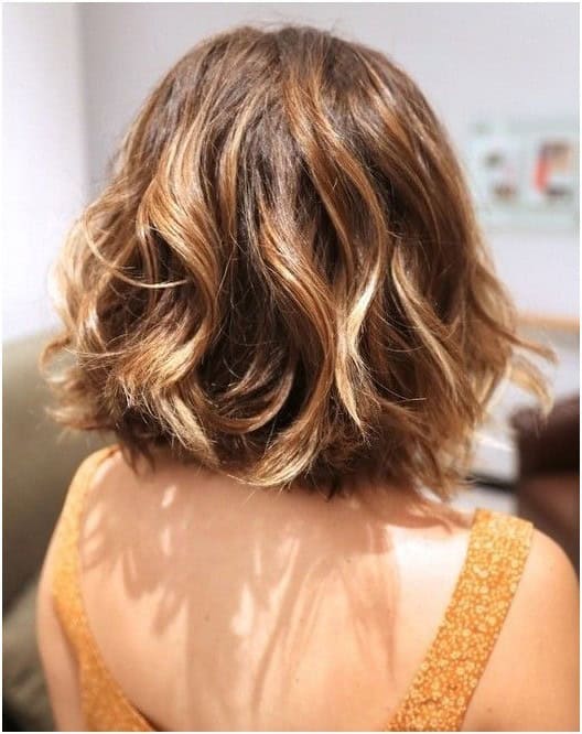 Razor cut bob for thick hair