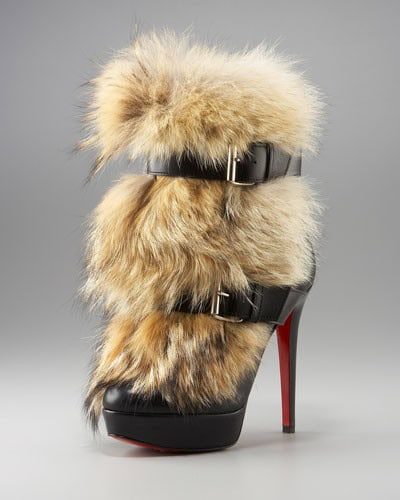 Furry shoes