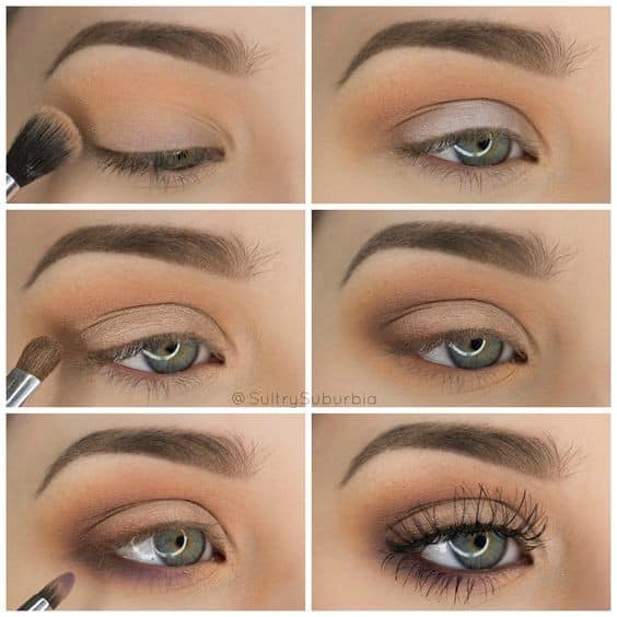 Easy Step by Step Makeup Tutorial – Subtle Brown Smokey Eye