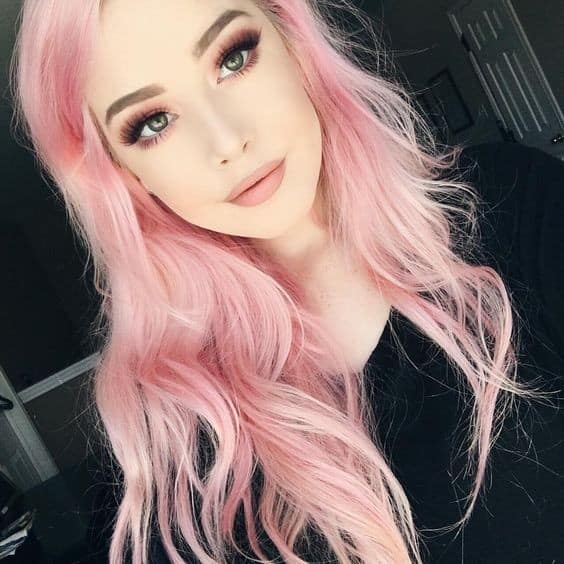 Tousled Candy Pink Locks