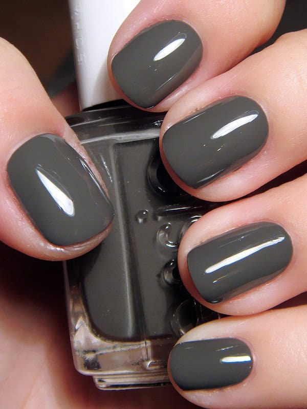 Slate nail polish