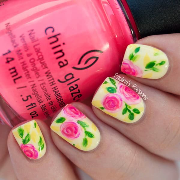 No.2 The Flower Nail Art