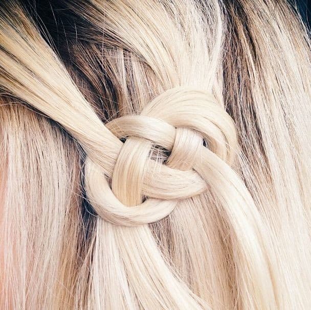 Celtic hair knot