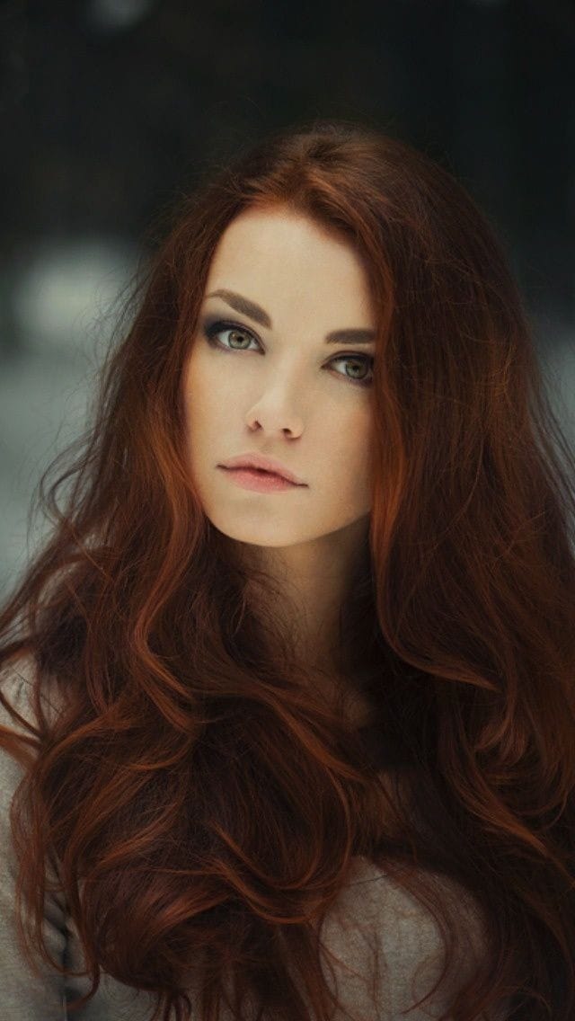 Golden Auburn Hair Color