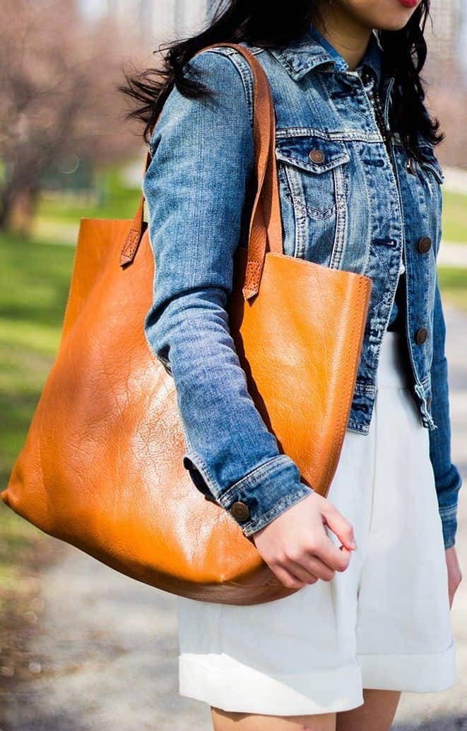 Cognac tote