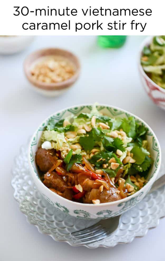 Vietnamese Caramel Pork Stir Fry