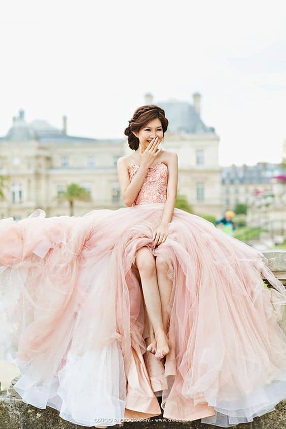 Beautiful Pink Gown for Women