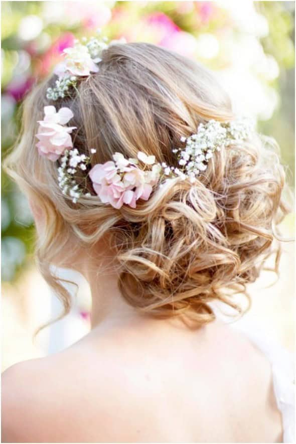 Pretty Bridal Hairstyle