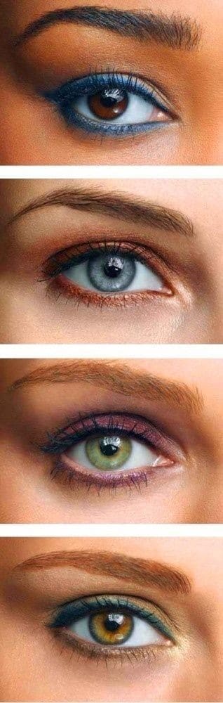 Play with colorful eyeliner