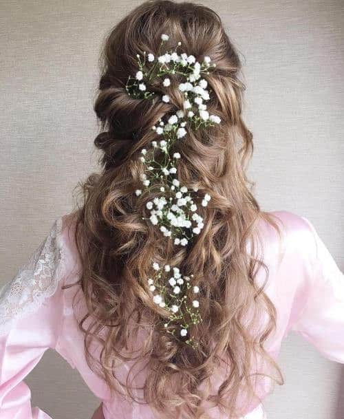 Pretty Bridal Hairstyle