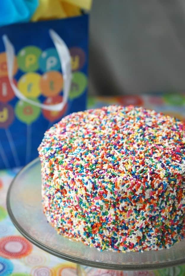 Cake with Sprinkles