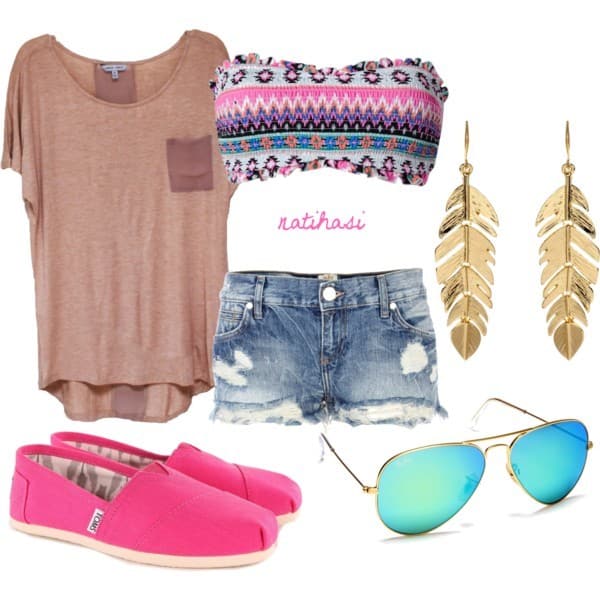 Boho Chic Summer Outfit