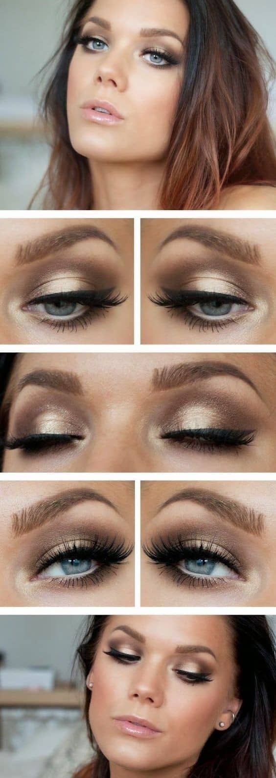 Gorgeous Smoky Eye Makeup Idea