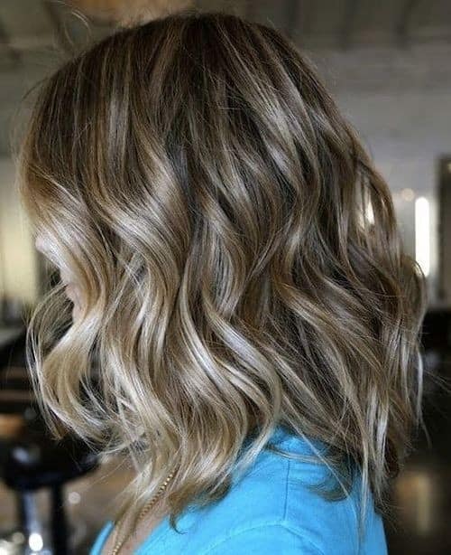 Best Medium Hairstyle for Women – Brown to Blonde Balayage Blend