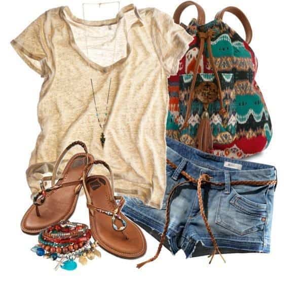 Boho Chic Summer Outfit