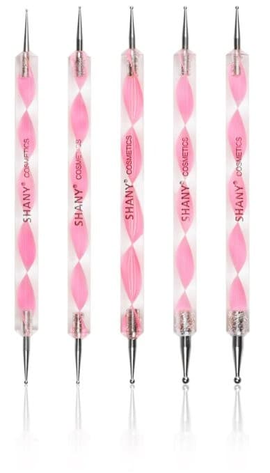 Dotting 5 X 2 Way Marbleizing Dotting Pen Set for Nail Art