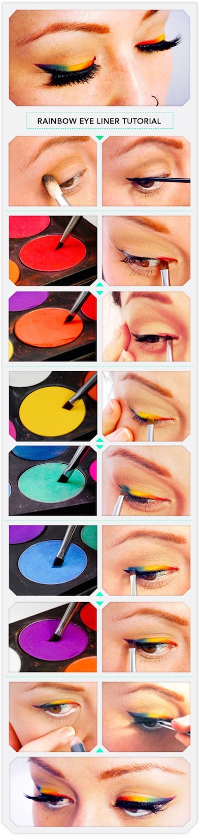 Rainbow Eyeliner