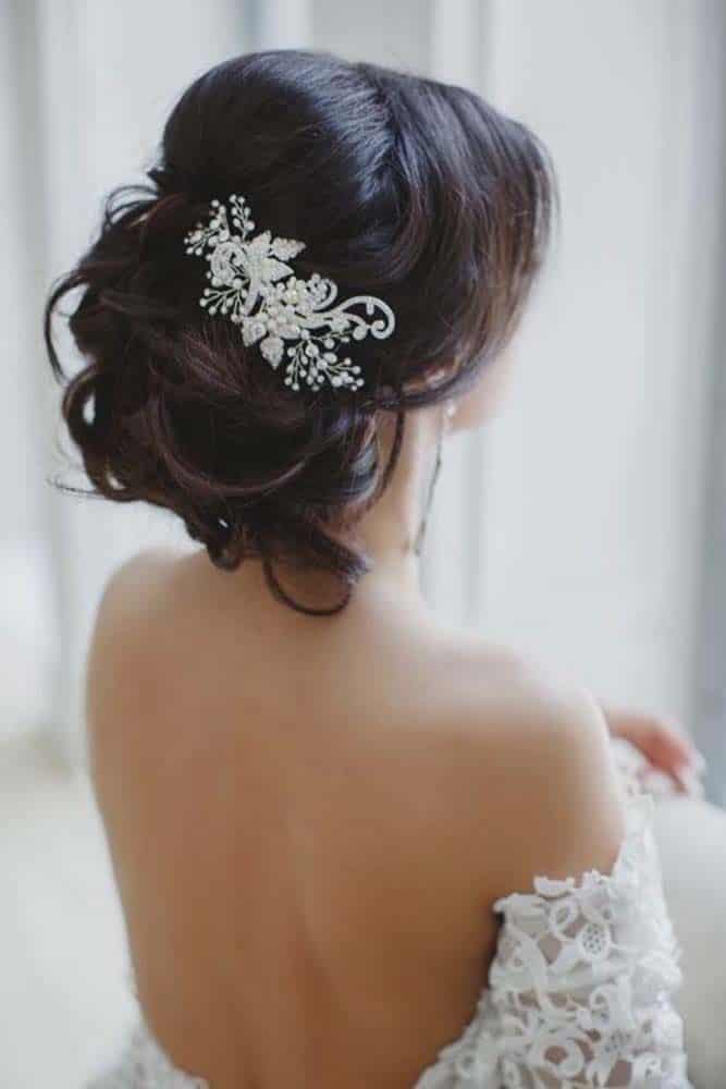 Pretty Bridal Hairstyle