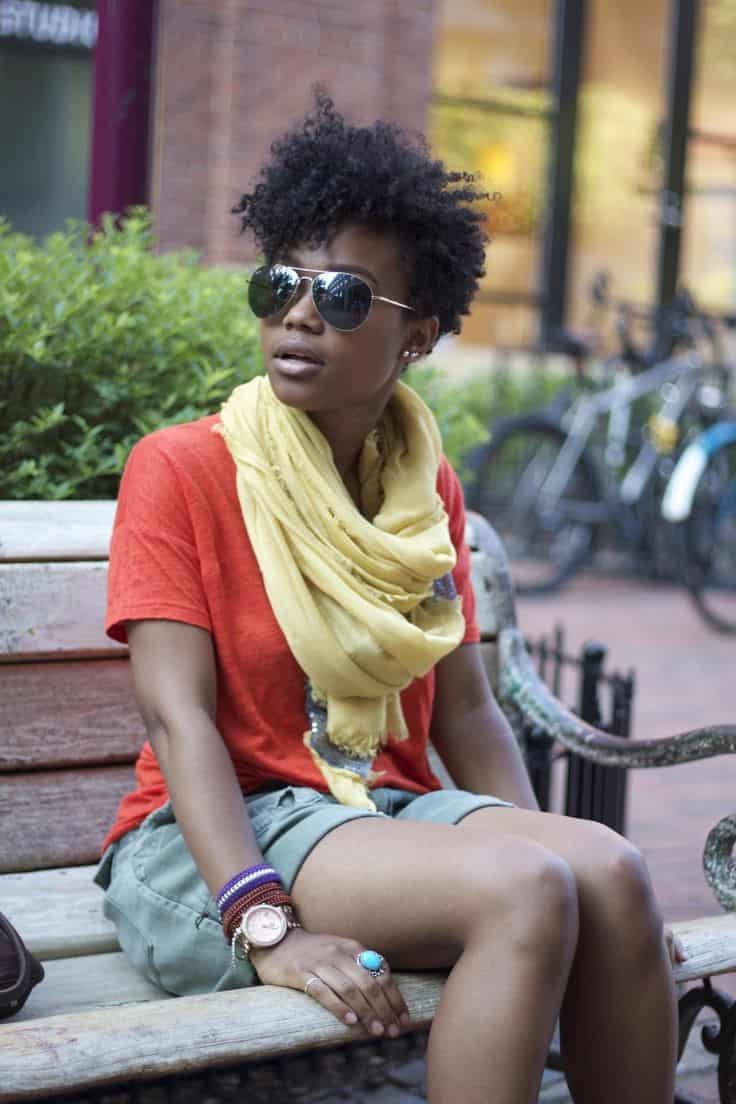 “Messy” cute and curly short hair